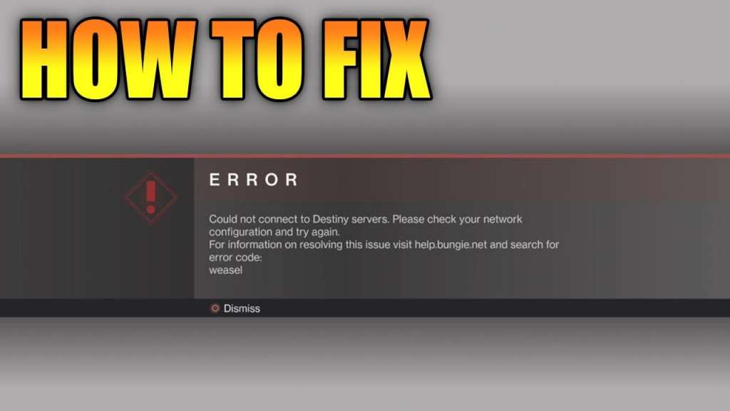 3 - [100% SOLVED] How to Fix Destiny 2 Error Code Weasel : Step by Step