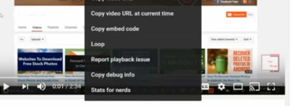 How to Loop Youtube video 4